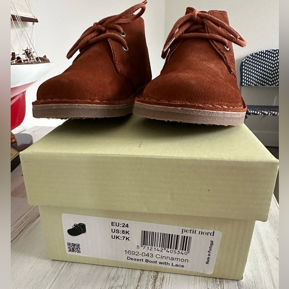 NWT Petit Nord Cinnamon classic boots size 7 (24) - Picture 3 of 9